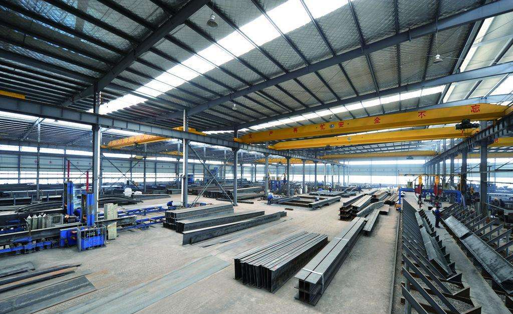 钢结构生产区